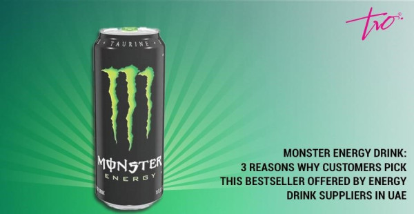 Monster Energy Drink: 3 Reasons Why Customers Pick this Bestseller Offered by Energy Drink Suppliers in UAE