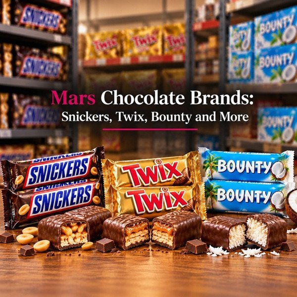 Mars Chocolate Brands: Snickers, Twix, Bounty and More