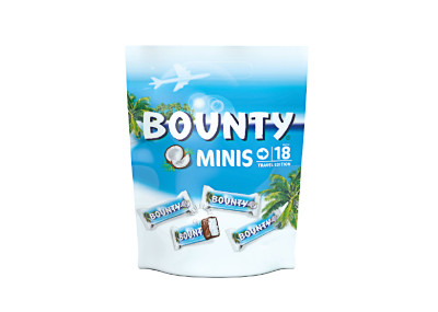 Bounty Minis Pouch 500g 15x1