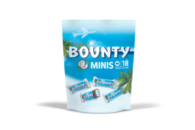 Bounty Minis Pouch 500g 15x1