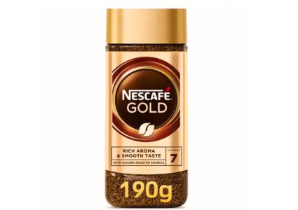 Nescafé Gold 190g in Bulk supply | Distributed by Treasure orbit Group UAE