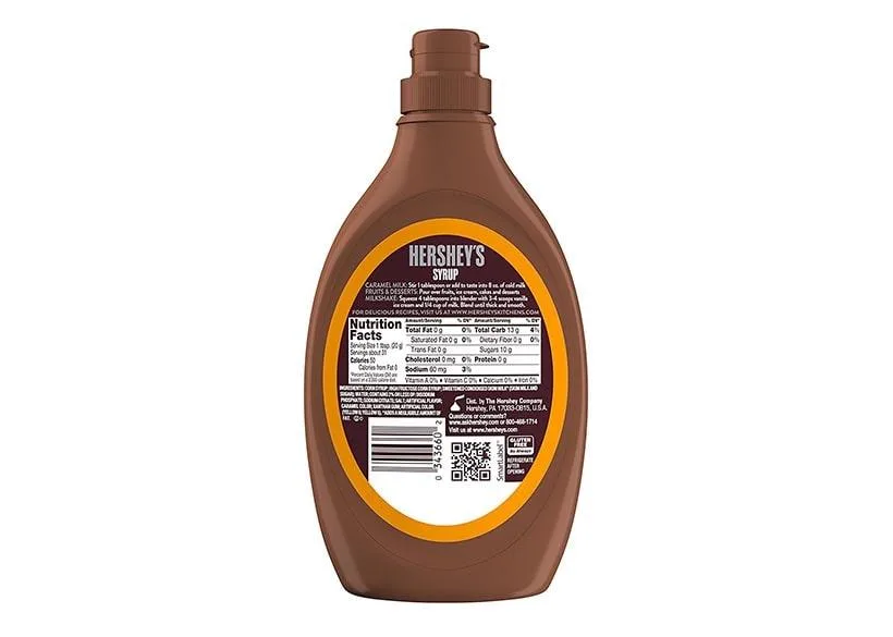 Hersheys Syrup Caramel 22 OZ 623g