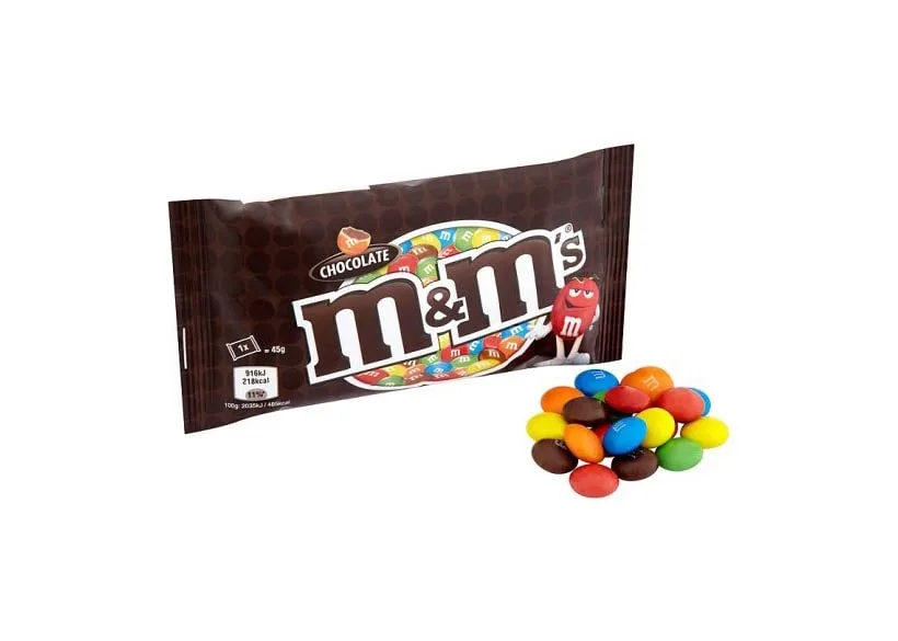 M&M Single 45g (Peanut / Choco)